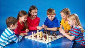 teaching chess to kids